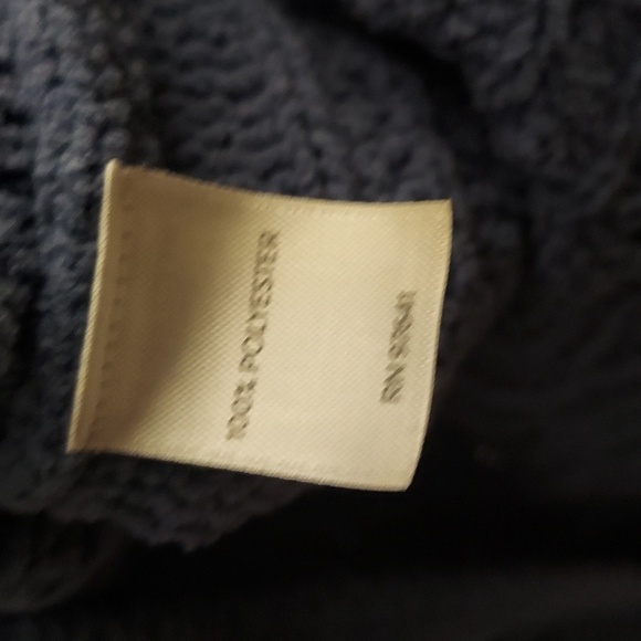 J JILL Cable Knit Chenille Long Sleeve Tunic Sweater - Picture 9 of 10